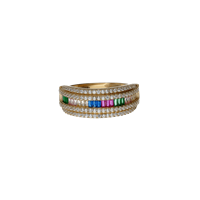 Anello Damiata Gioielli Donna in Oro giallo Zircone 761/5/102 - 761/5/102
